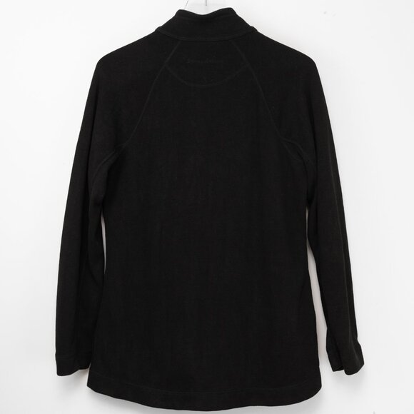 Tommy Bahama Aruba Full-Zip Sweatshirt Cotton Spandex Preppy Black Size Medium - Picture 3 of 6